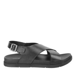 metro Men Open-Toe Slip-On Flat Slides image 1