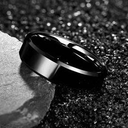 Stainless Steel Band Ring-43