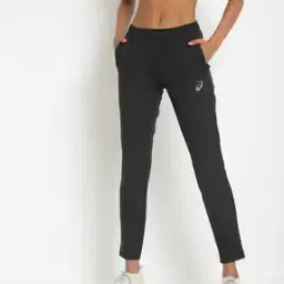 Slim Fit Track Pants with Insert Pockets-image-70