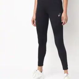 Panelled Ankle-Length Slim Fit Leggings-image-2