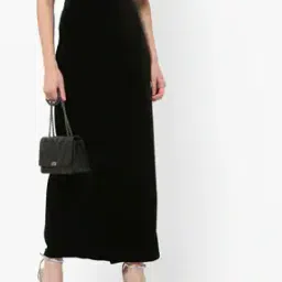 Mid-Rise Maxi Straight Skirt-picture-19