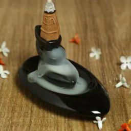 Smoke Fountain with Backflow Incense Cone-image-41