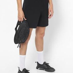 Mid-Rise Flat-Front Shorts-image-17