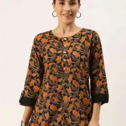Women Floral Print Relaxed Fit Top-image-80