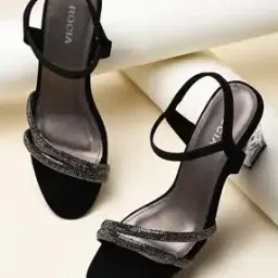 rocia Women Chunky Heeled Sandals with Synthetic upper-picture-27