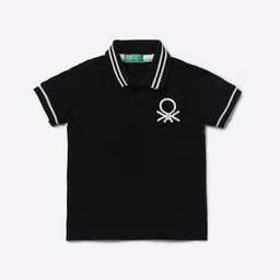 united colors of benetton Polo T-shirt with Contrast Tipping-picture-44