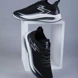 Men Colourblock Running Shoes with Lace-Fastening -42