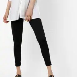 Ankle-Length Leggings with Insert Pockets-image-16
