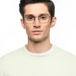 LB E16050 Men Full-Rim Geometric Frames-44