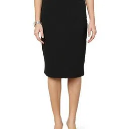Pencil Skirt with Elasticated Waist-image-58