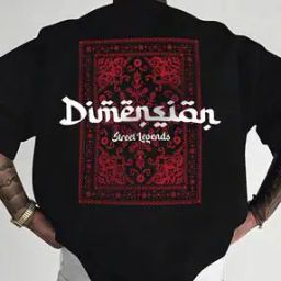Men Graphic Print Loose Fit Crew-Neck T-Shirt-picture-15