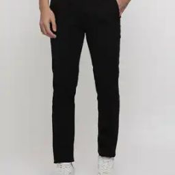 Men Slim Fit Trousers-image-79