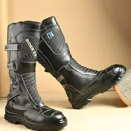 Men Mid-Calf-Length Riding Boots-50