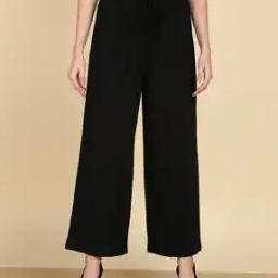 Women Palazzos with Drawstring Waist-image-68