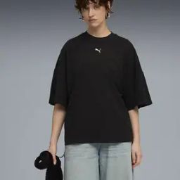 Women Oversized Fit Crew-Neck T-Shirt-image-49