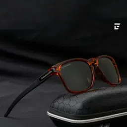 Full-Rim Frame Square Sunglasses-13