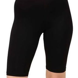 Mid-Rise Soft Polyamide Spandex Knee Length Cycling shorts-image-3