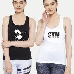 Pack of 2 Cartoon Print Tank Top-image-102