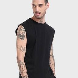 bewakoof Round-Neck Sleeveless Vest-picture-24