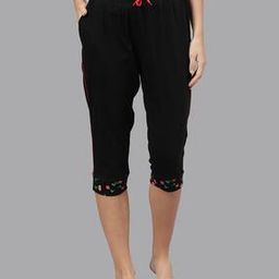 Capris with Elasticated Drawstring Waist-image-37