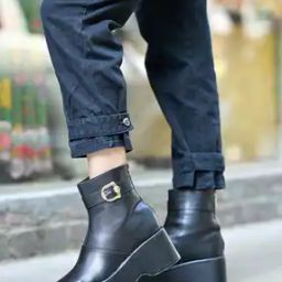 Women Ankle-Length Slip-On Boots-picture-33
