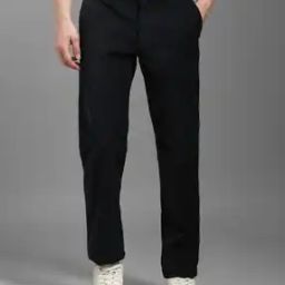 Men Tapered Fit Trousers-image-0