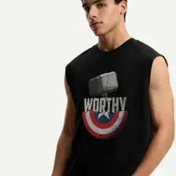Men Typographic Print Round-Neck T-Shirt-image-51