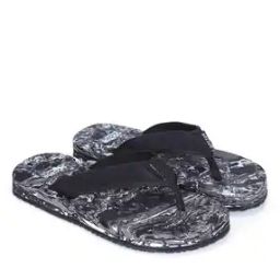 Abstract Print T-Strap Slippers-picture-12