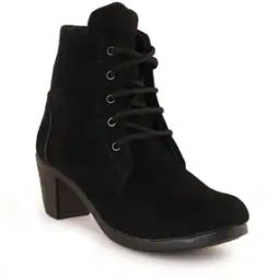 Lace-Up Ankle-Length Boots-image-48