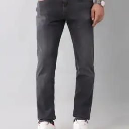 Men Straight Fit Jeans with 5-Pocket Styling-image-55