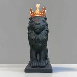 Crown Lion Showpiece-45