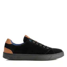Men Lace-Up Sneakers with Suede Upper-image-6