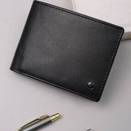 Men Metal Logo Bi-Fold Wallet-image-31