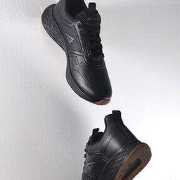 Men Logo Print Training Shoes with Lace Fastening-image-9