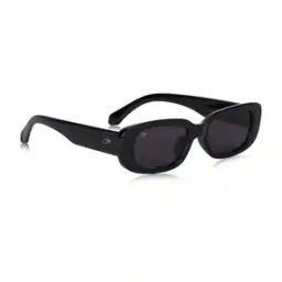 Men UV-Protected Rectangular Sunglasses-image-3