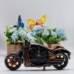 Motorcycle Shaped Analogue Alarm Clock-41