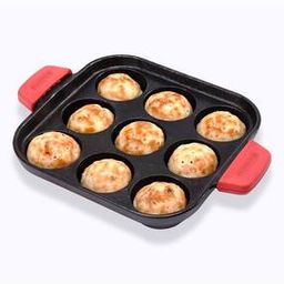 Non-Stick Square-Shaped Cast-Iron Frying Pan-24