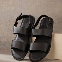 Men Slip-On Sandals with Genuine Leather Upper-image-116