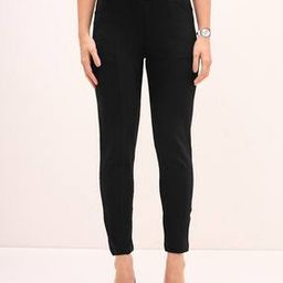Women Elasticated Waist Jeggings-image-45