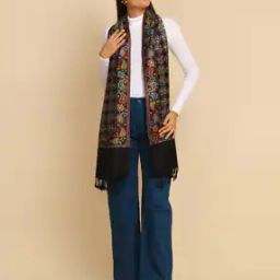 Viscose Paisley Stole-image-74