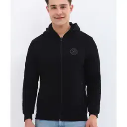 allen solly Men Zip-Front Regular Fit Hoodie-picture-29