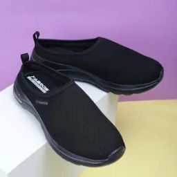 Men Slip-On Shoes with Mesh Upper-image-8
