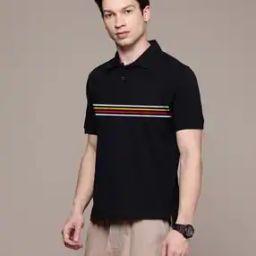 Men Striped Regular Fit Polo T-Shirt-picture-4