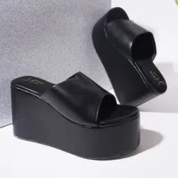Women Peep-Toe Slip-On Wedges-image-19