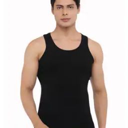 Pack of 4 Men Solid Cotton Vest-image-61