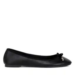 Women Round-Toe Ballerinas with Bow Accent-image-66