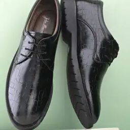 Men Round-Toe Derbys with Lace Fastenings-image-9