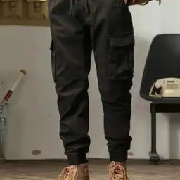 buda jeans co Men Relaxed Fit Flat-Front Cargo Pants-picture-14