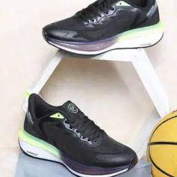 Men Colourblock Running Shoes with Lace-Fastening -28