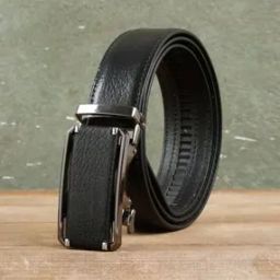 Men Leather Belt with Sturdy Lock-40